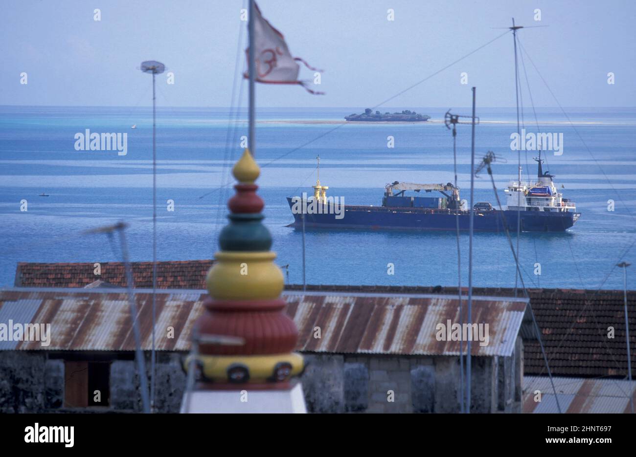 PORT DE LA DARESSALAM EN TANZANIE Banque D'Images