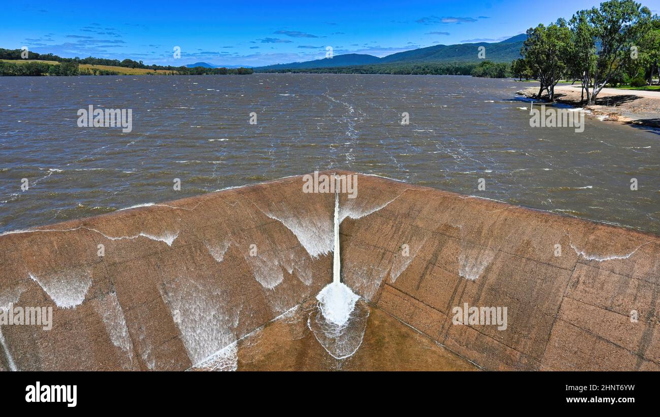 Le stockage d'eau du lac Nillahcotie est situé entre Mansfield et Benalla, dans le Victoria Australie Banque D'Images