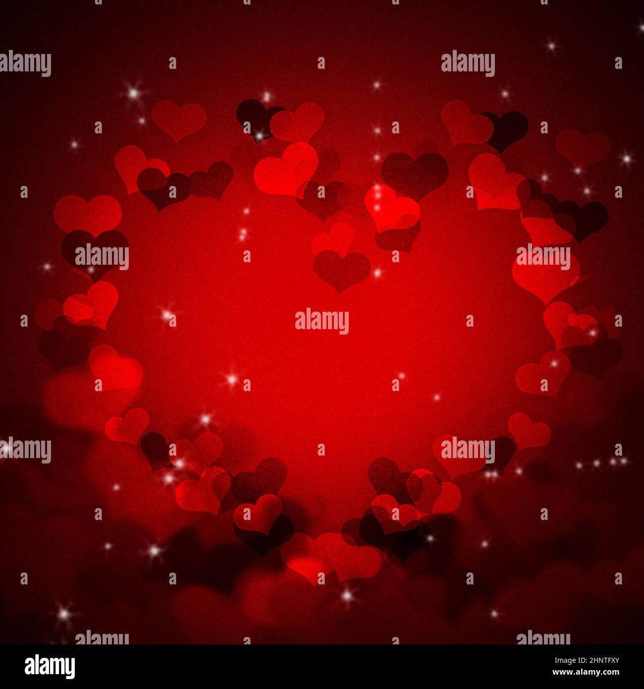 Coeur Saint-Valentin Banque D'Images