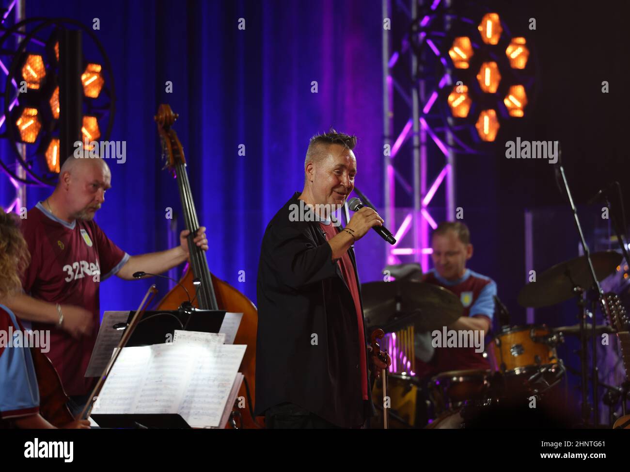 Nigel Kennedy est en direct à l'édition 26rd du Festival de Jazz d'été à Cracovie Banque D'Images