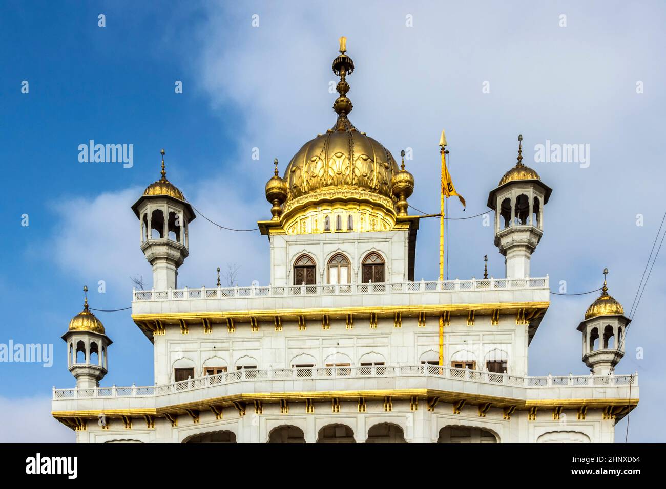 Le Harimandir Sahib au Golden Temple d'Amritsar, Inde - complexe Banque D'Images