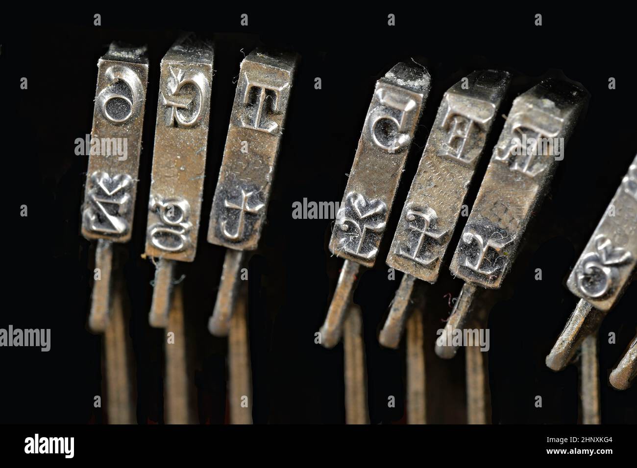 Arrièreplan de machine à écrire. La machine à écrire typo