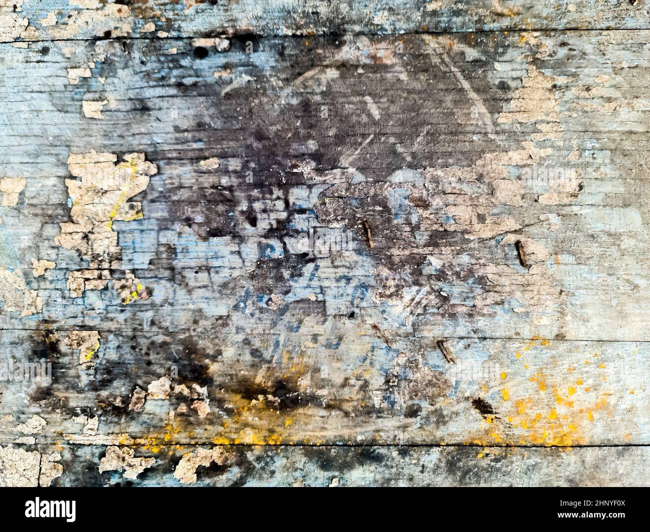Vue rapprochée sur différentes surfaces de planches en bois en haute résolution Banque D'Images