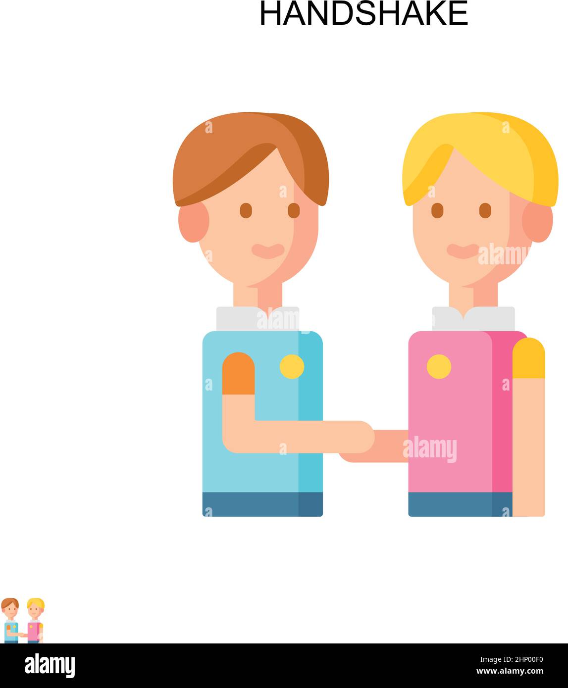 Icône de vecteur simple de liaison.Modèle de conception de symbole d'illustration pour élément d'interface utilisateur Web mobile. Illustration de Vecteur