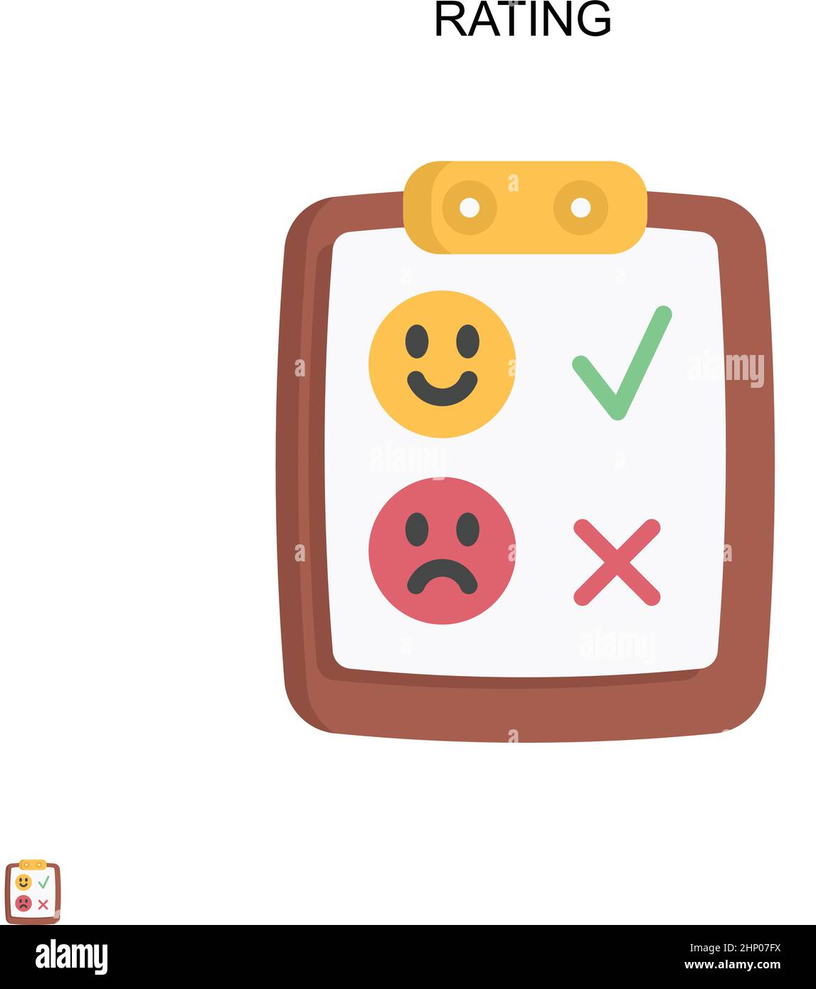 Icône de vecteur simple d'évaluation.Modèle de conception de symbole d'illustration pour élément d'interface utilisateur Web mobile. Illustration de Vecteur Icône de vecteur simple d'évaluation.Modèle de conception de symbole d'illustration pour élément d'interface utilisateur Web mobile. Illustration de Vecteur