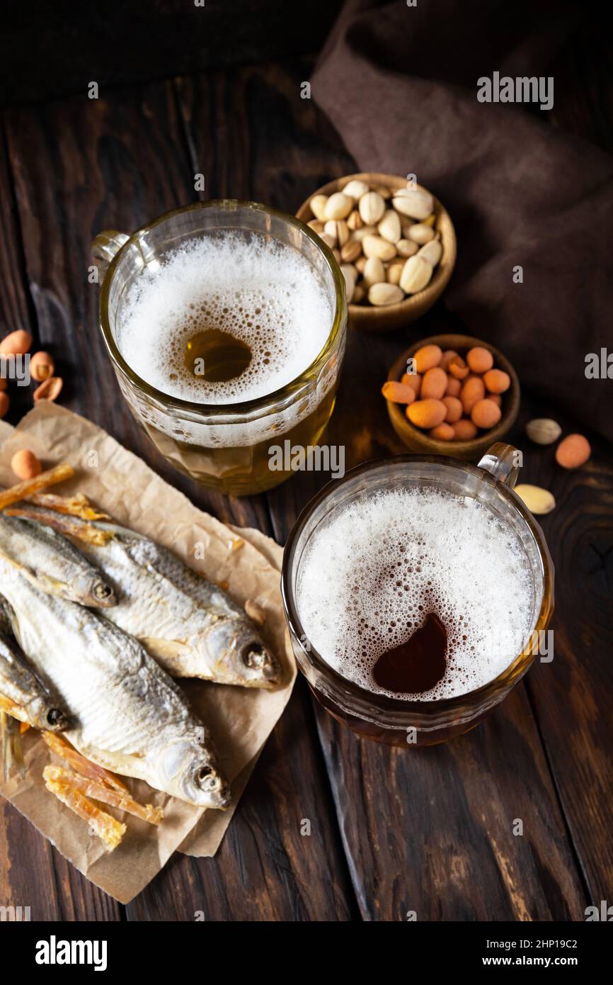 Chope à Bière Allemande BMF Original Bierseidel - Verre Et étain - Vintage