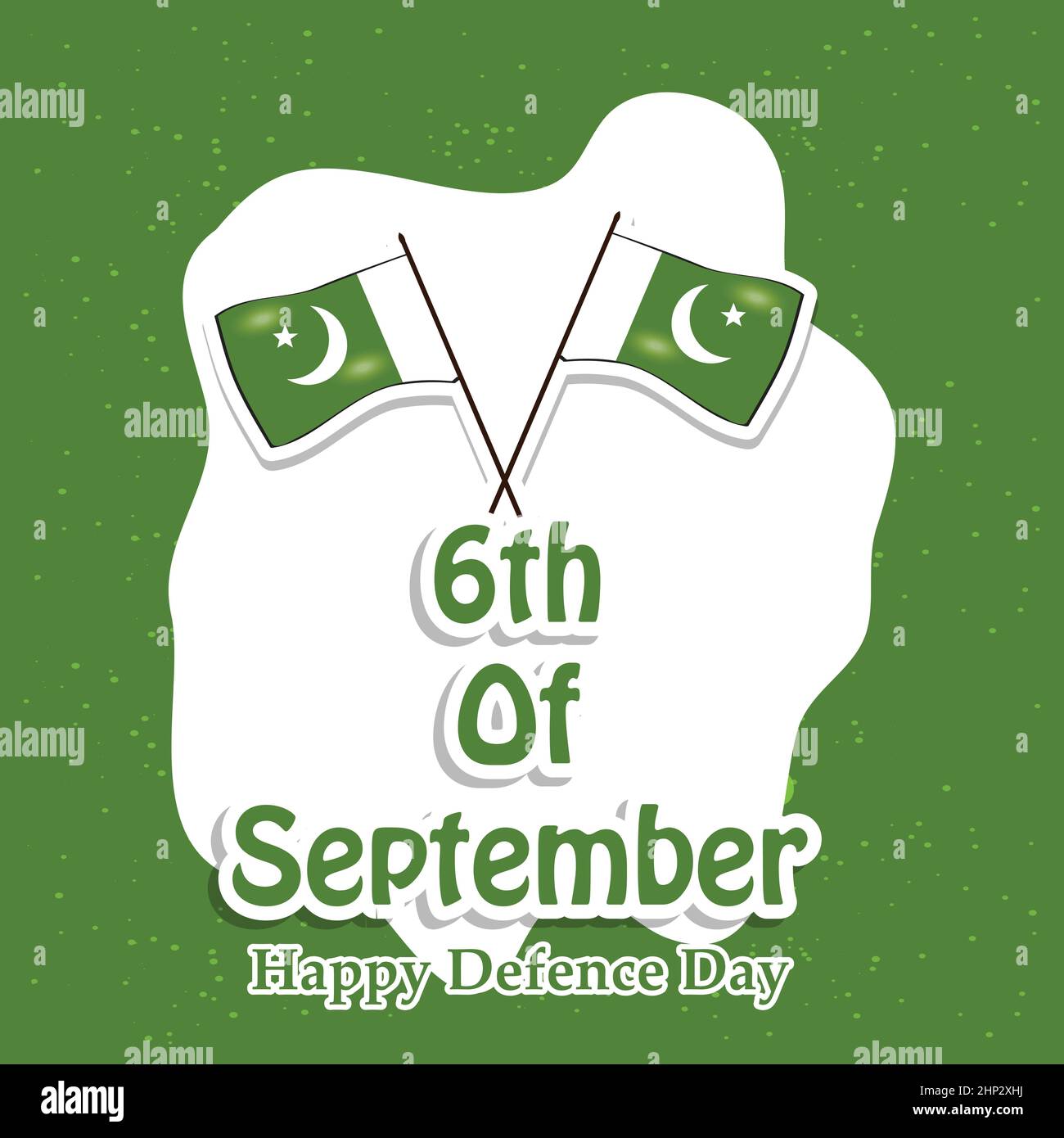 Journée de la défense du Pakistan Illustration de Vecteur