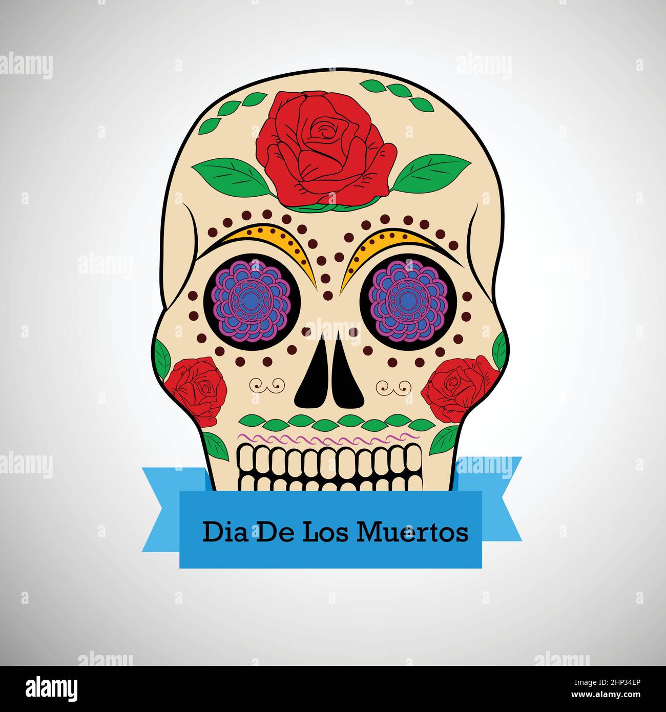 Dia de los Muertos Illustration de Vecteur