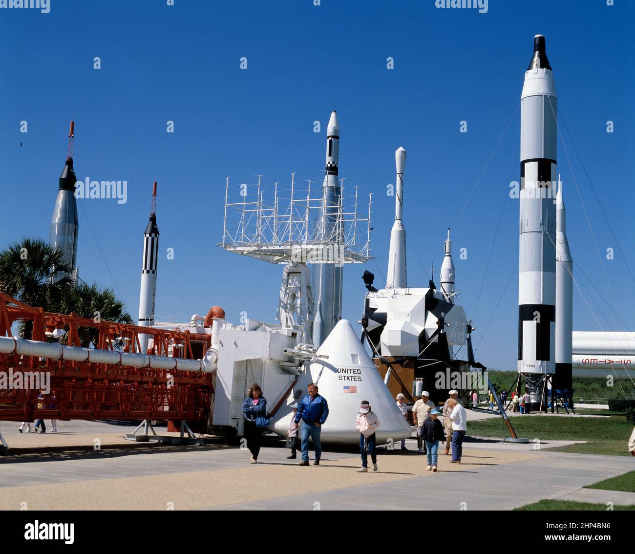 ÉTATS-UNIS. Floride. Centre spatial John F. Kennedy. Banque D'Images