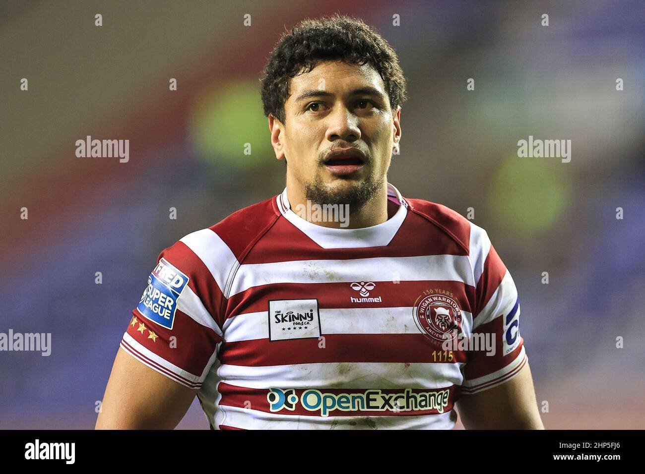 Patrick Mago #10 de Wigan Warriors Banque D'Images
