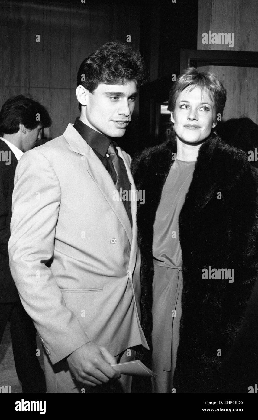 Steven Bauer et Melanie Griffith Circa années 80 crédit: Ralph Dominguez/MediaPunch Banque D'Images