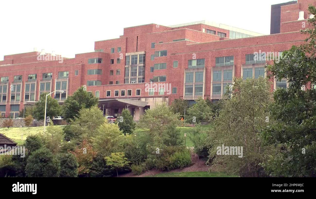 Enregistrement du Centre clinique (bâtiment 10), campus du NIH, Bethesda, MD, vers. Septembre 3 2015 Banque D'Images