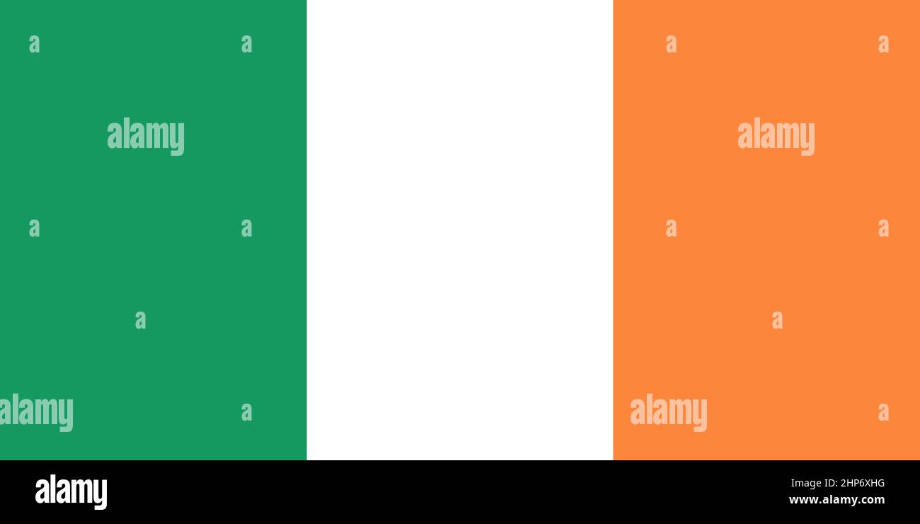 Résumé drapeau Irlande Illustration de Vecteur