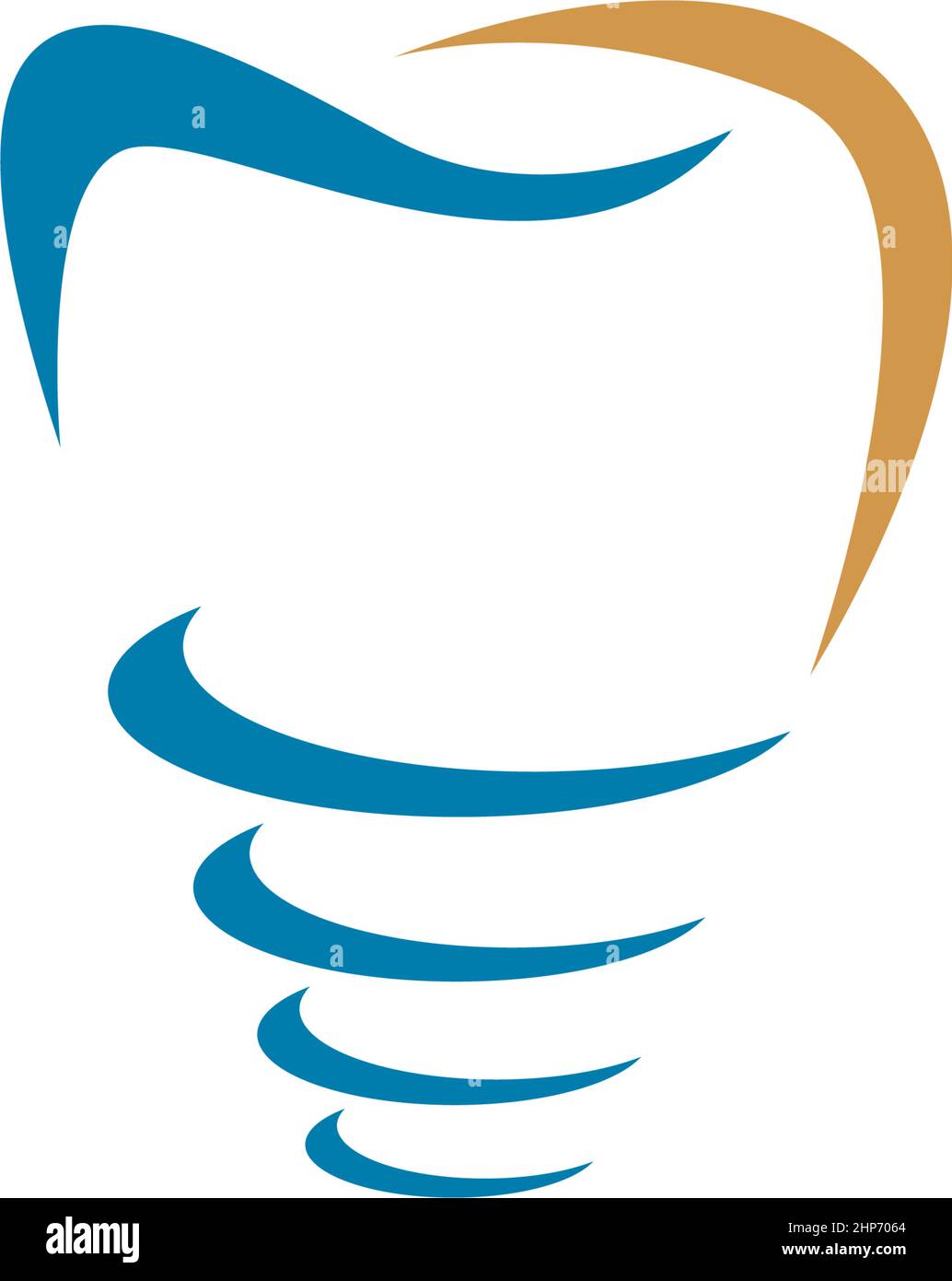 Logo dentaire icône d'illustration vectorielle de modèle Illustration de Vecteur