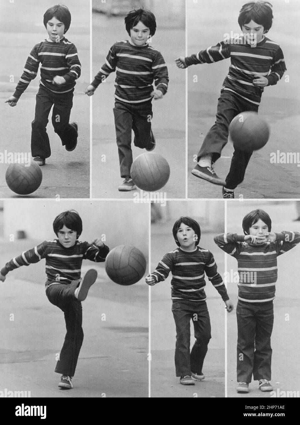 Photo publicitaire de l'enfant acteur Brandon Cruz pendant son temps sur la série télévisée la cour du Père d'Eddie Banque D'Images