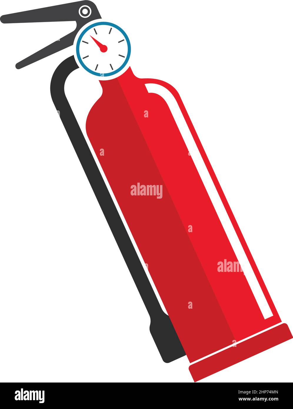 modèle de conception d'illustration d'icône de vecteur d'extincteur Illustration de Vecteur