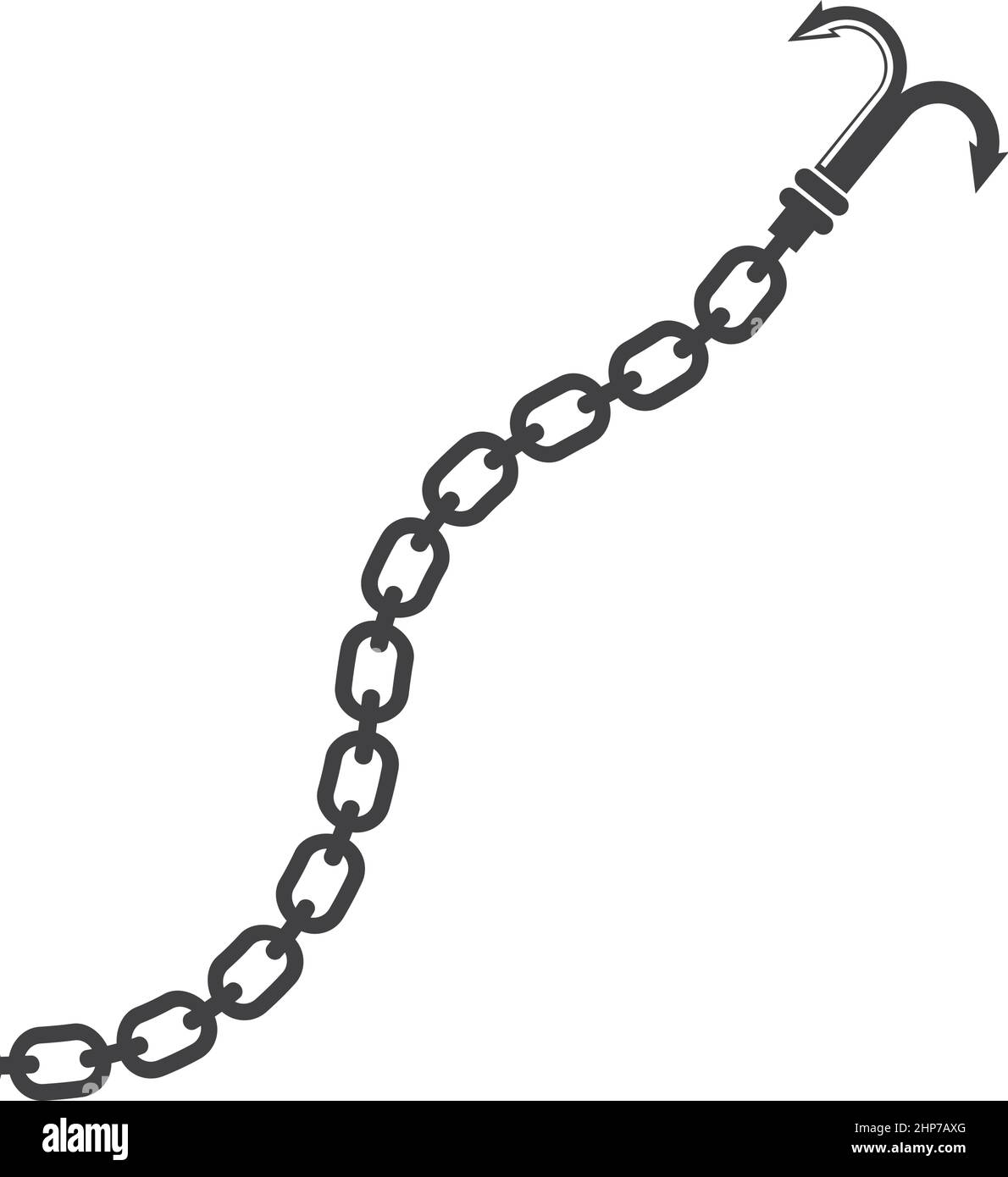 modèle de conception d'illustration vectorielle d'icône de crochet de mise à l'application Illustration de Vecteur