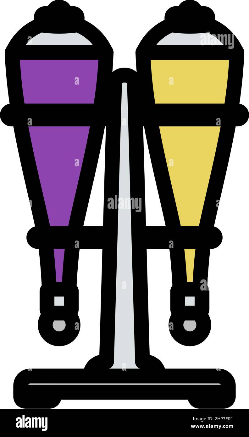 Icône de Soda Siphon Equipment Illustration de Vecteur