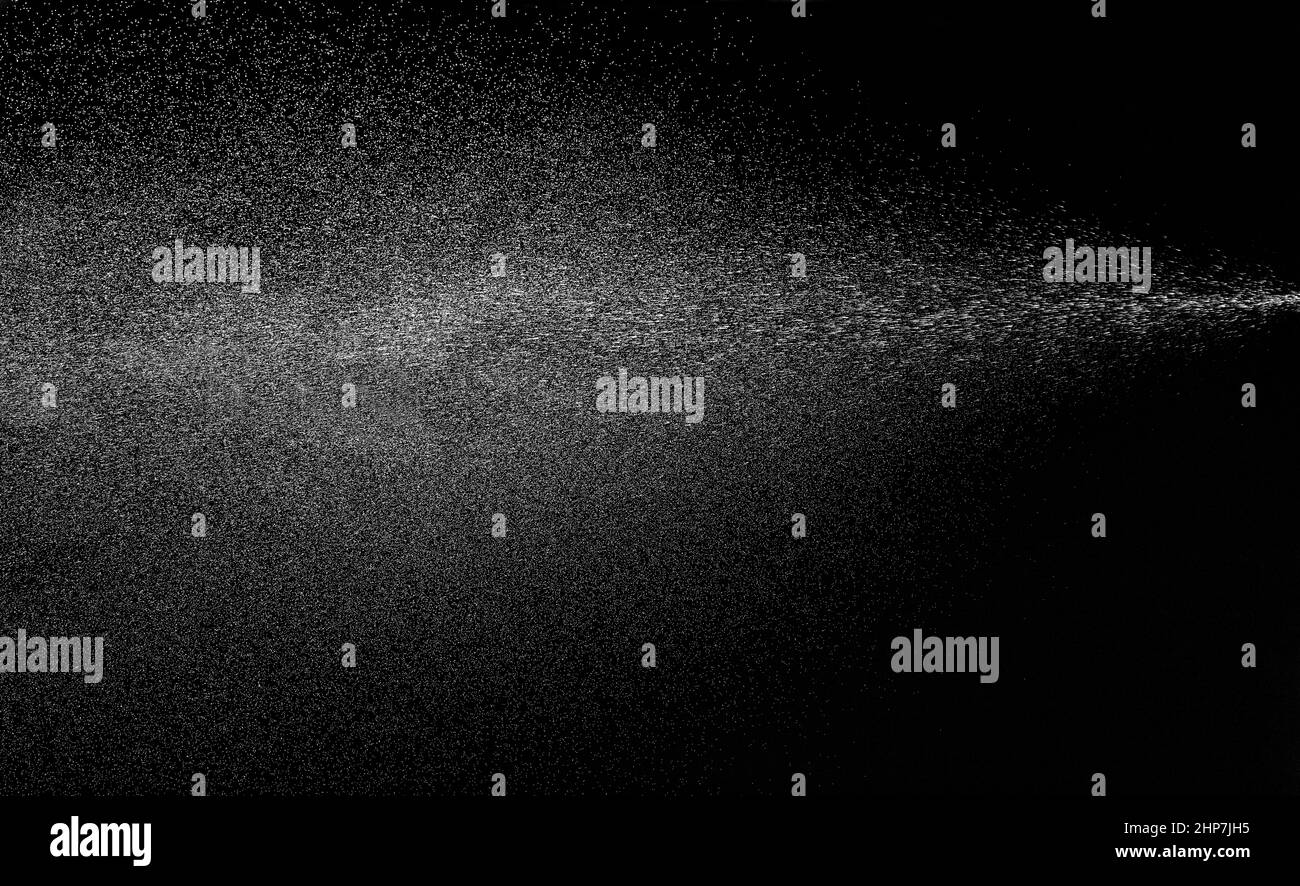 jet d'eau goutte vapeur goutte air brouillard Banque D'Images