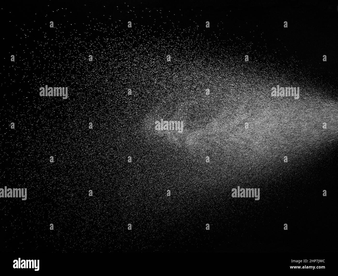 jet d'eau goutte vapeur goutte air brouillard Banque D'Images