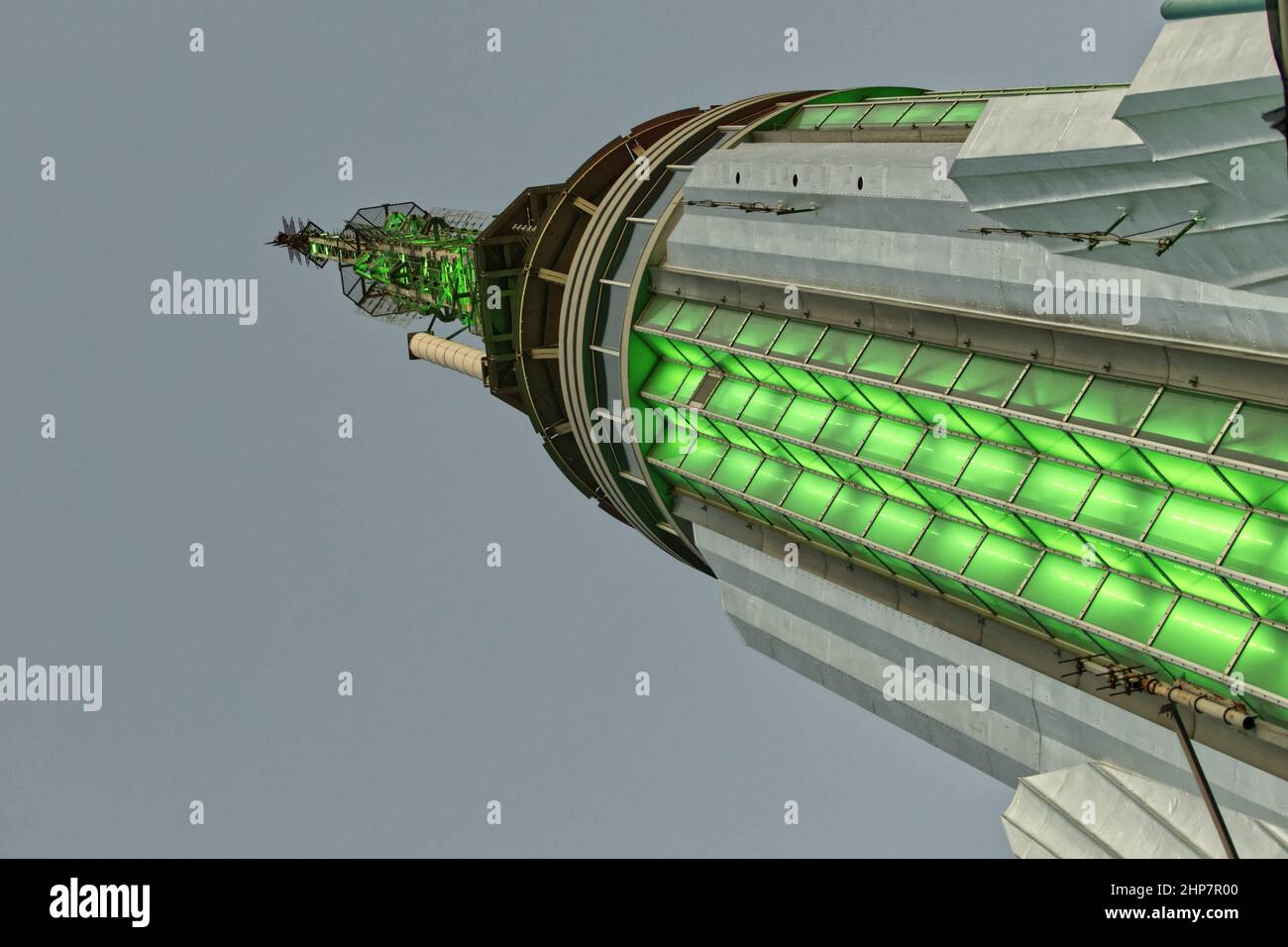 Monstre vert Banque D'Images