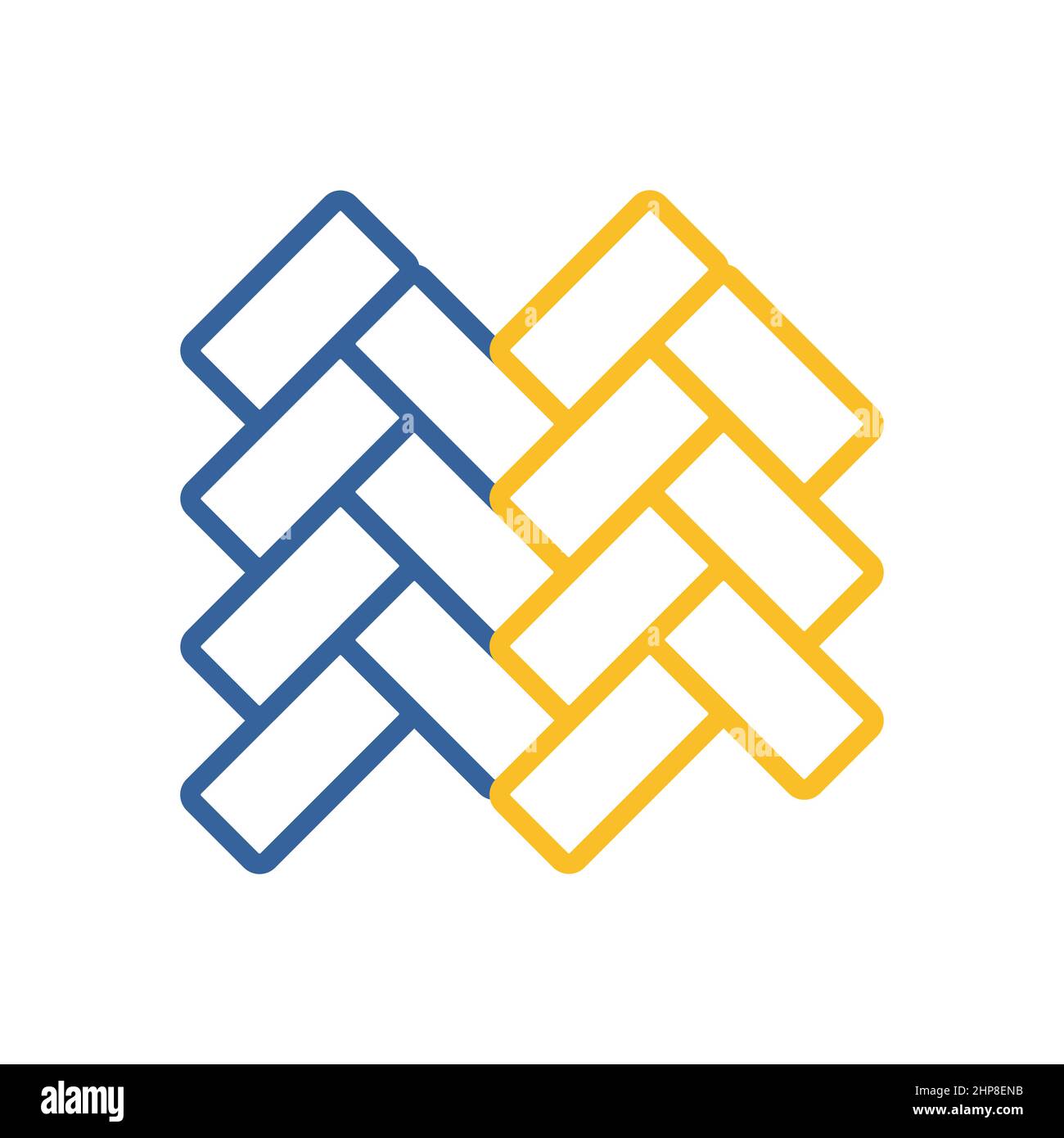 Icône parquet Vector Flat. Construction, réparation Illustration de Vecteur