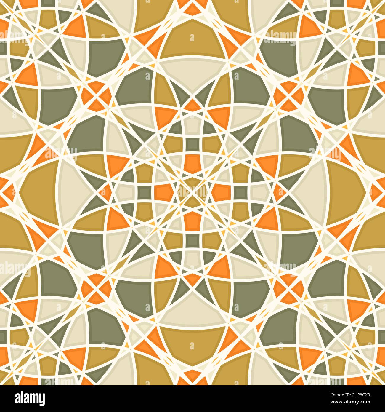 Modèle géométrique islamique 1 Illustration de Vecteur