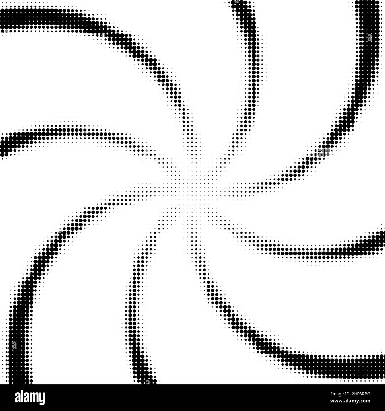 Modèle de demi-teinte. Ensemble de points. La texture en pointillés sur fond blanc. Grunge Overlay Modèle. La conception linéaire de détresse. Illustration de Vecteur