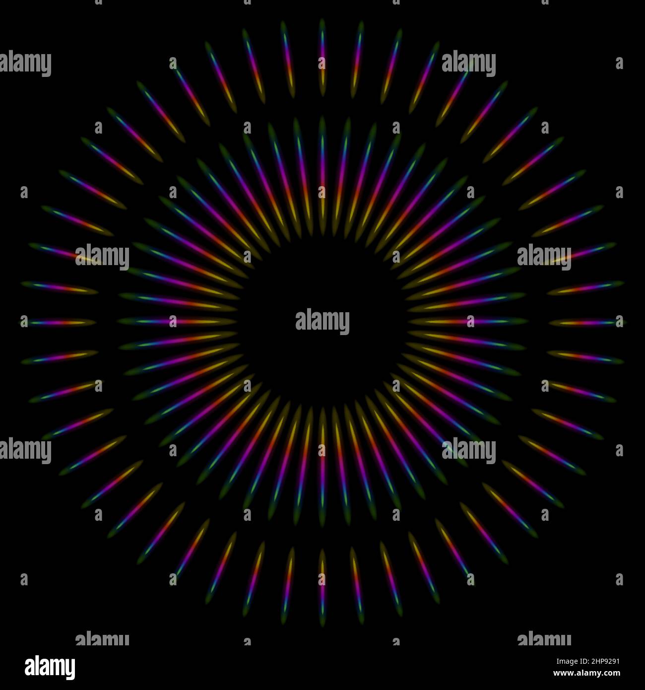 Réfractions de la lumière avec la lumière du soleil de Rainbow.Effets de lumière cristalline.Reflet lumineux.Éclat brillant de Diamond Illustration de Vecteur