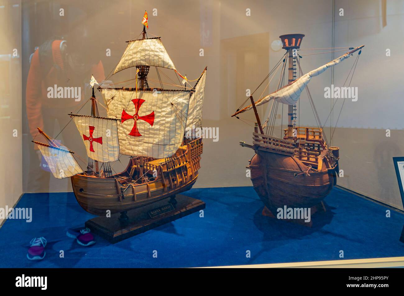 Osaka, 30 2011 avril - vue intérieure du Musée maritime d'Osaka Banque D'Images