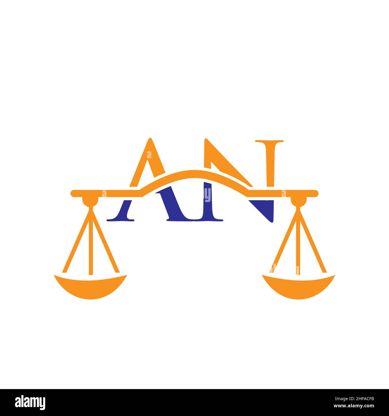 Lettre du cabinet D'avocats ET logo. Avocat, Justice, avocat, juridique, Service d'avocat, Law Office, Scale. Logo de la loi sur UNE lettre Illustration de Vecteur