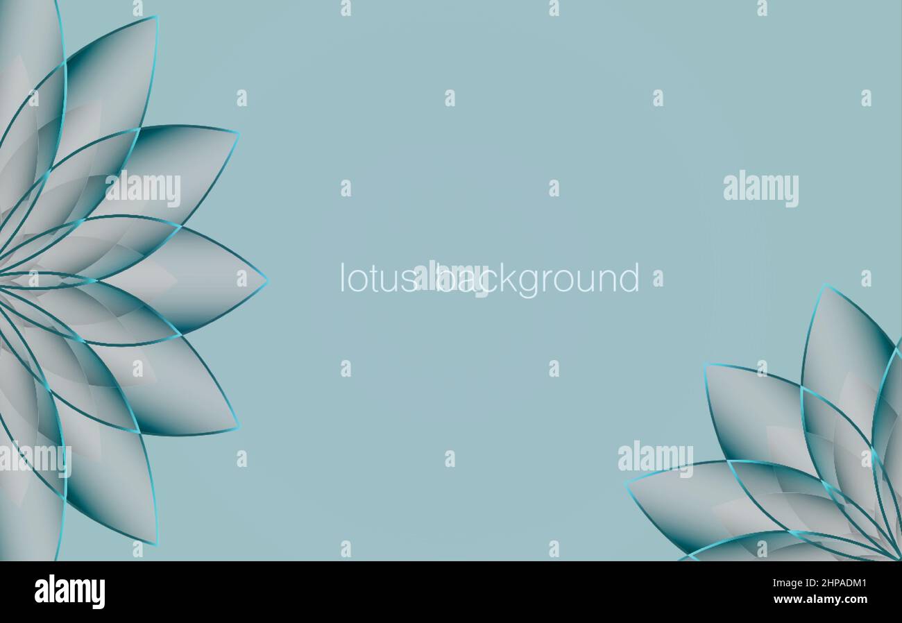 Modèle de bannière Lotus, Flower of Life. Géométrie sacrée. Symbole indien d'harmonie et d'équilibre. Signe de pureté. Chakra Yoga vecteur de conception isolé Illustration de Vecteur