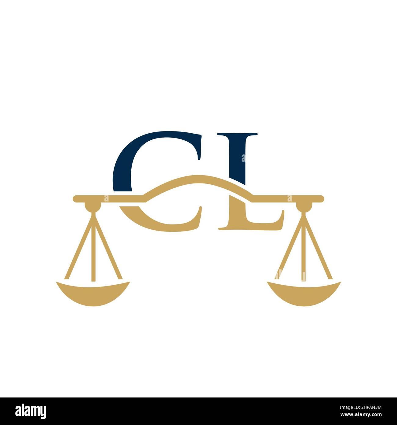 Logo Design lettre CL du cabinet d'avocats. Avocat, Justice, avocat, juridique, Service d'avocat, Law Office, Scale. Logo de la loi sur la lettre du CL Illustration de Vecteur