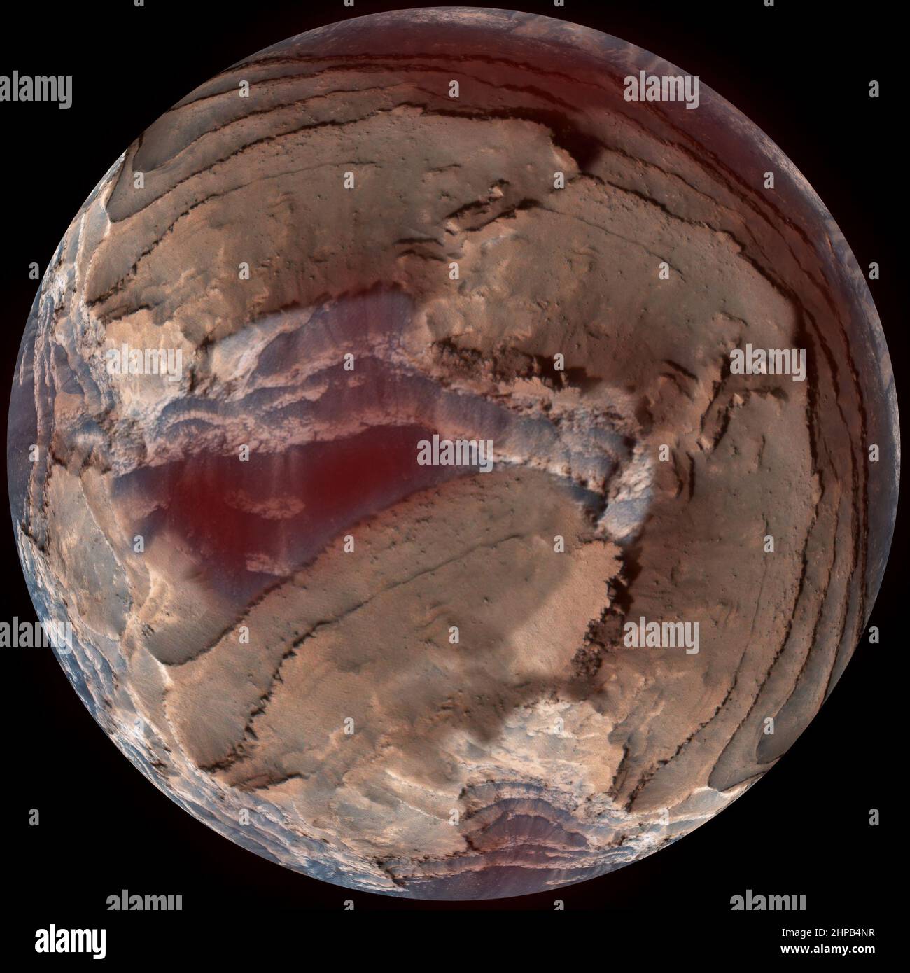 Planète Lune Scienèce graphique Fiction arrière-plan espace Bavière Banque D'Images
