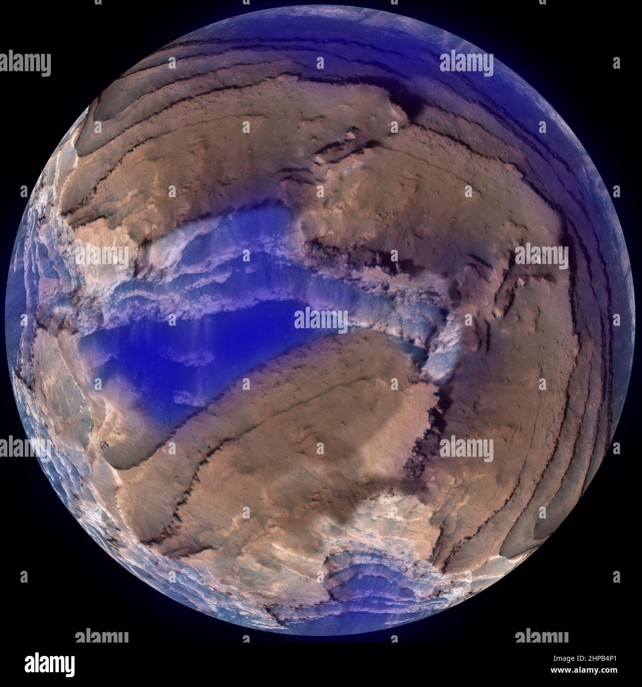 Planète Lune Scienèce graphique Fiction arrière-plan espace Bavière Banque D'Images