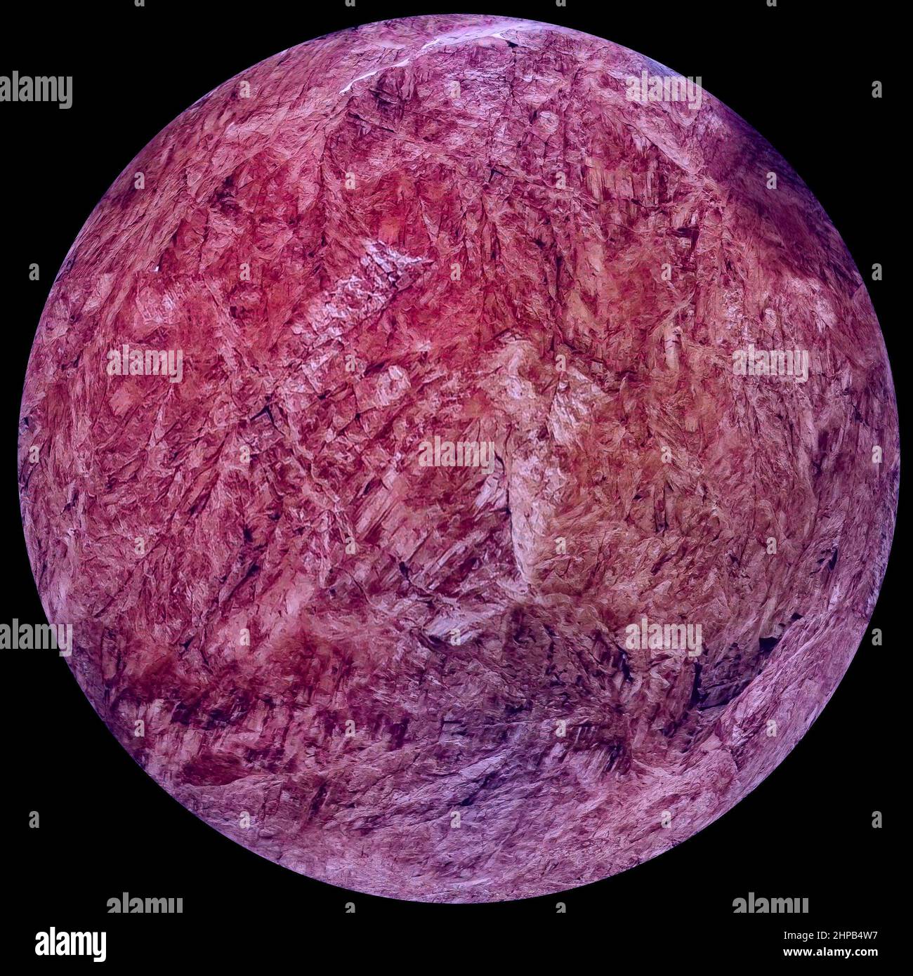 Planète Lune Scienèce graphique Fiction arrière-plan espace Bavière Banque D'Images