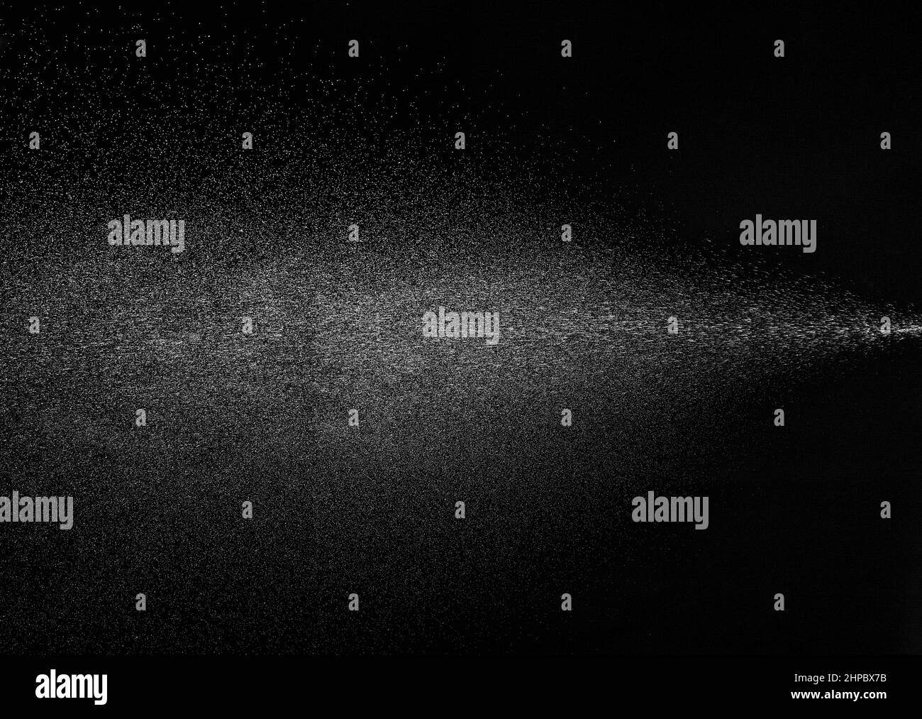 jet d'eau goutte vapeur goutte air brouillard Banque D'Images