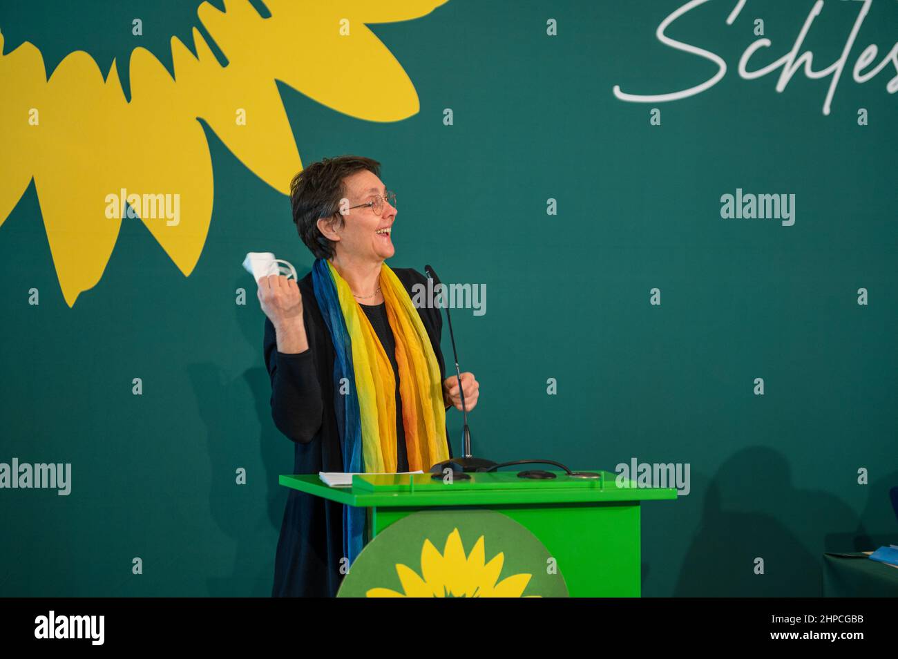 Landtagswahl in Schleswig-Holstein Porträt der Spitzenkandidaten der Grünen Finanzministerin Monika Heinold Banque D'Images