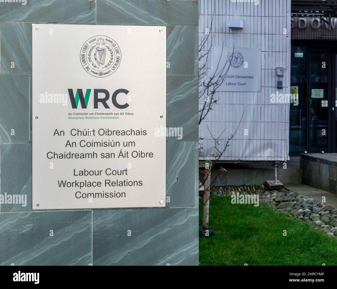 Les bureaux du WRC, de la Commission des relations de travail à Lansdowne House, Lansdowne Road, Dublin, Irlande. Banque D'Images