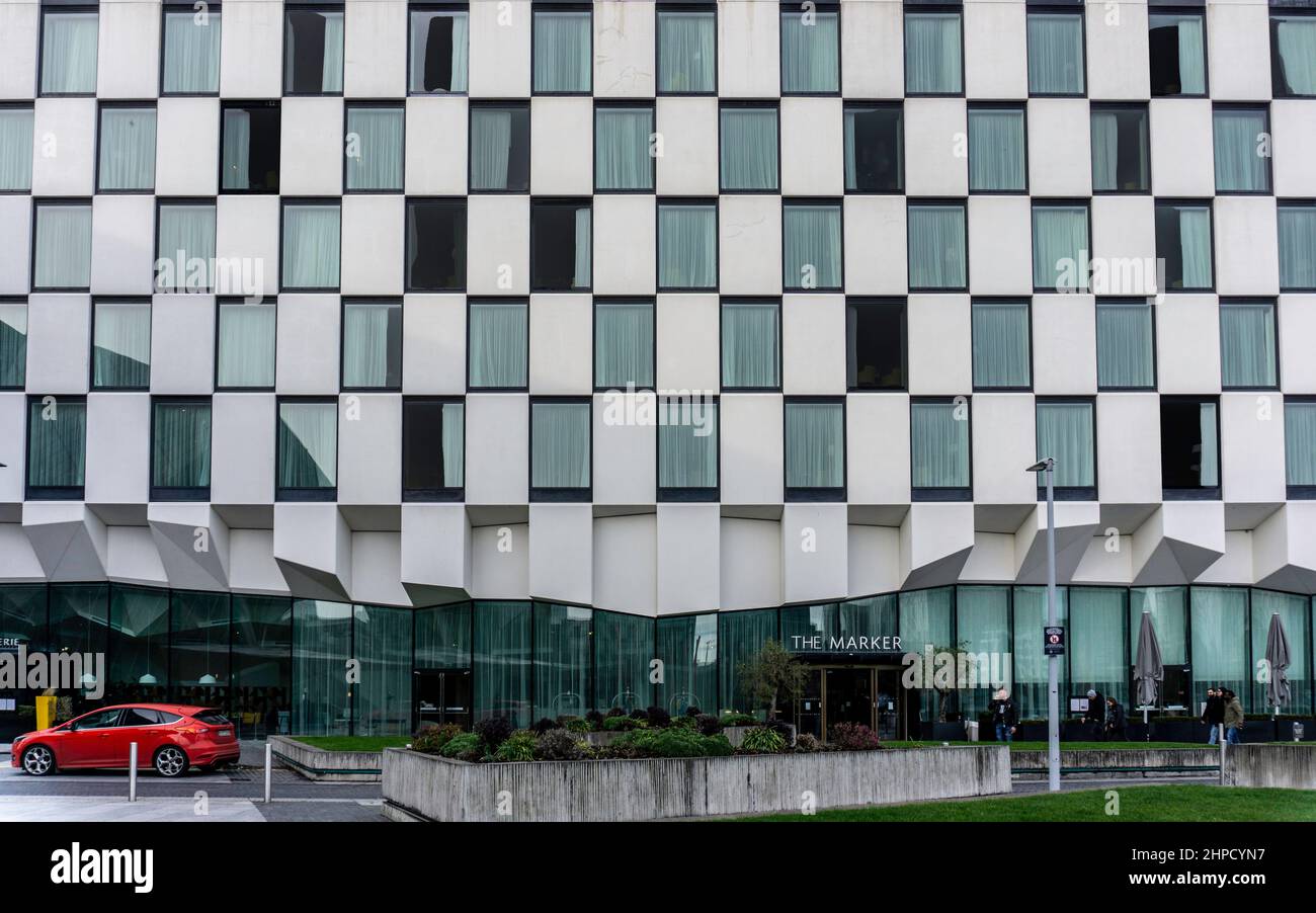 L'hôtel 5 étoiles Marker à Grand Canal Square, Dublin, Irlande. Banque D'Images