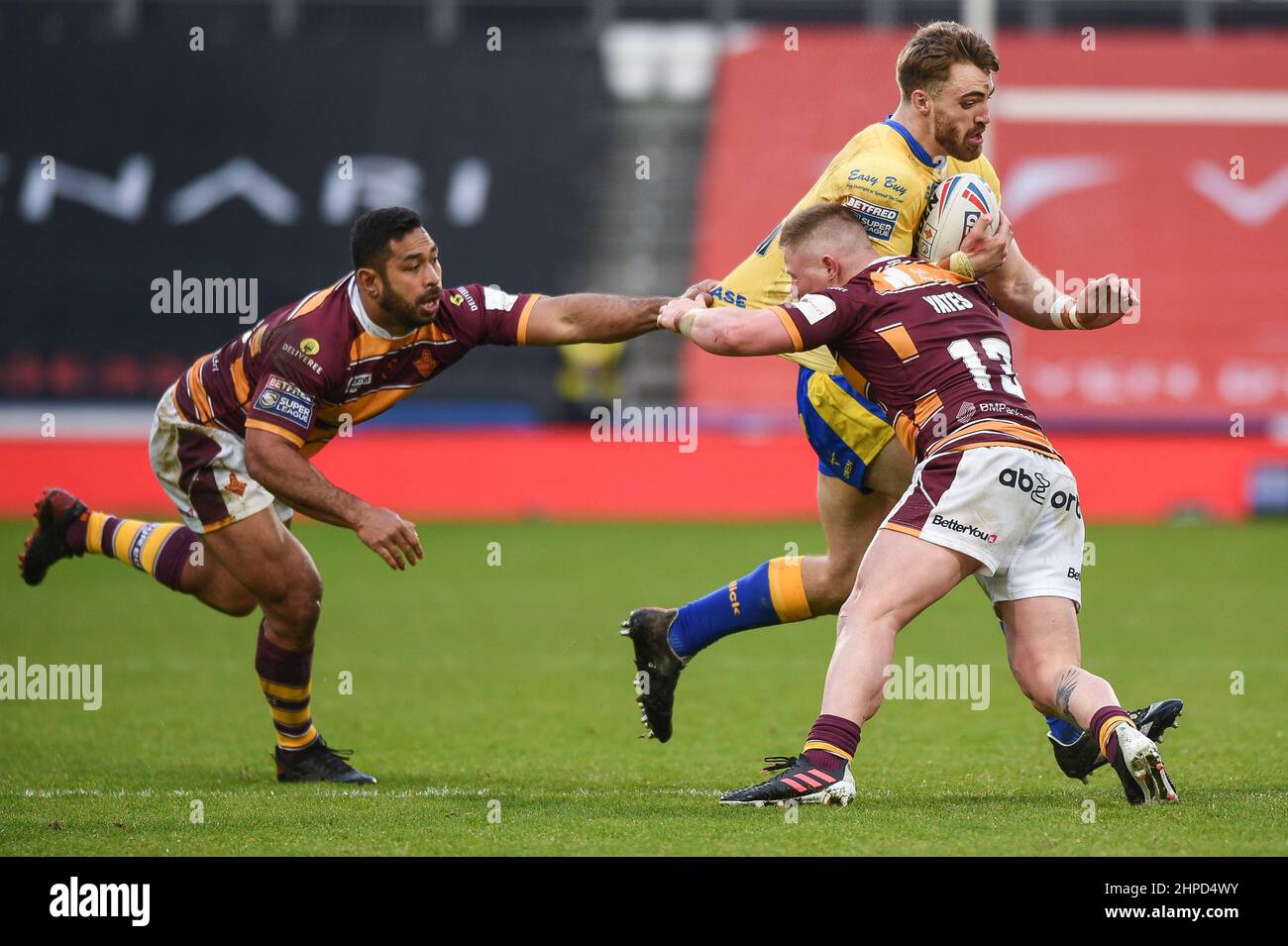 Huddersfield, Angleterre - 19 février 2022 - pendant la Ligue de rugby Betfred Super League Round 2 Huddersfield Giants vs Hull Kingston Rovers John Smith's Stadium, Huddersfield, Royaume-Uni Dean Williams Banque D'Images