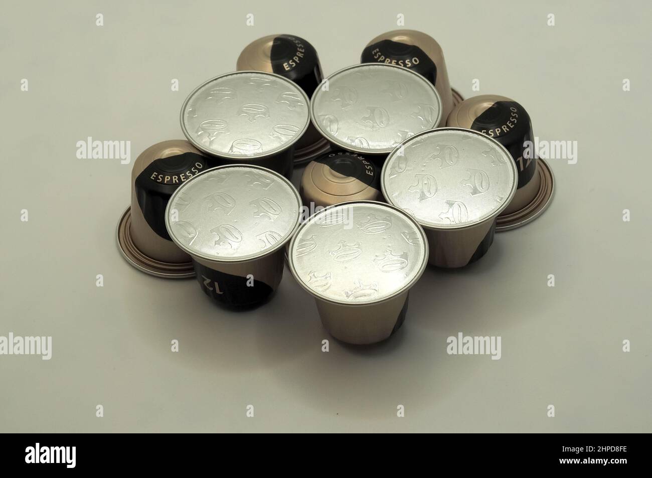 Jacobs espresso café capsules, est une marque de café qui remonte à 1895 en Allemagne Banque D'Images