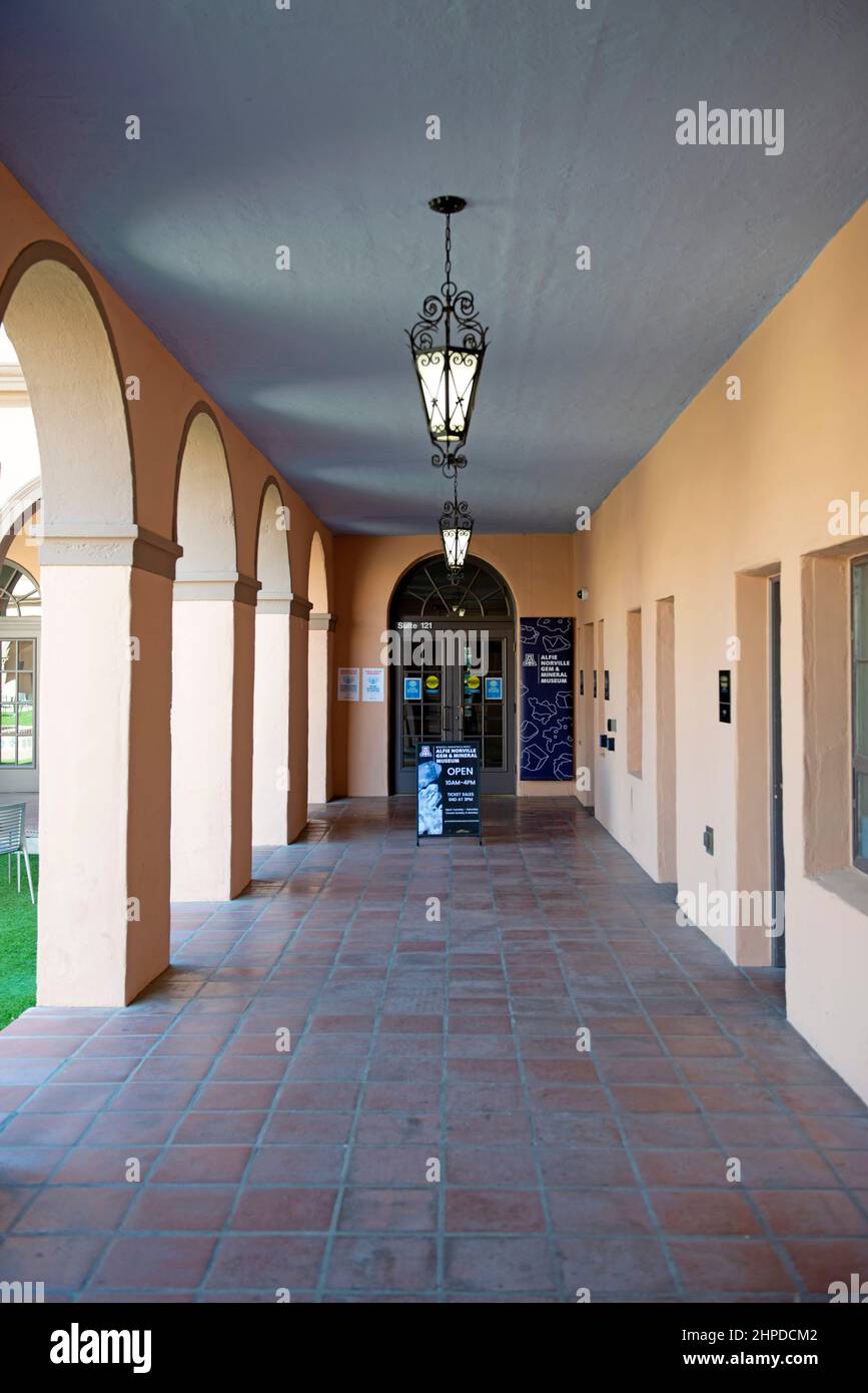 Abrite le nouveau musée Alfie Norville Gem & Mineral au palais de justice du comté de Pima, dans le centre-ville de Tucson, Arizona Banque D'Images