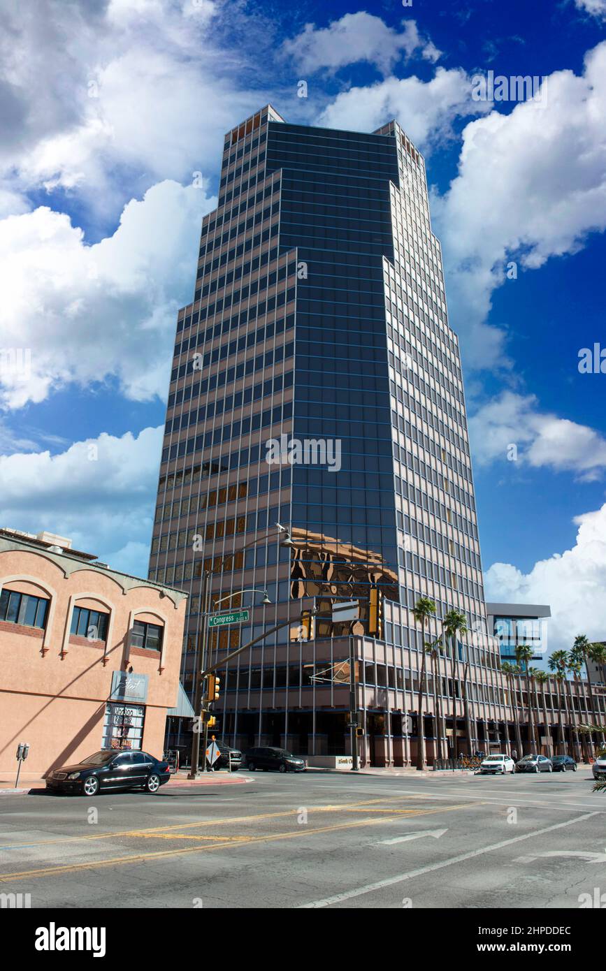 1 South Church Street gratte-ciel dans le centre-ville de Tucson, Arizona Banque D'Images