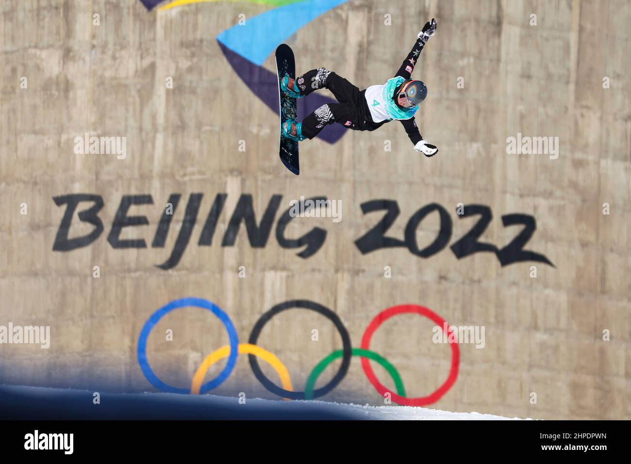 Jamie Anderson (EtatsUnis), 14 FÉVRIER 2022 snowboard