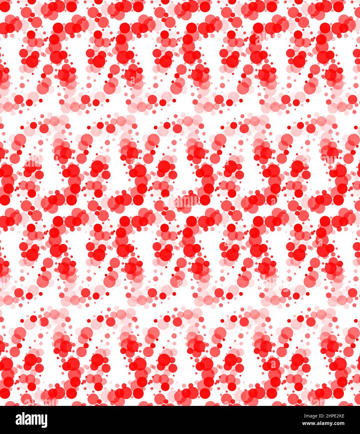 Illustration vectorielle aléatoire à motif de points rouges Illustration de Vecteur