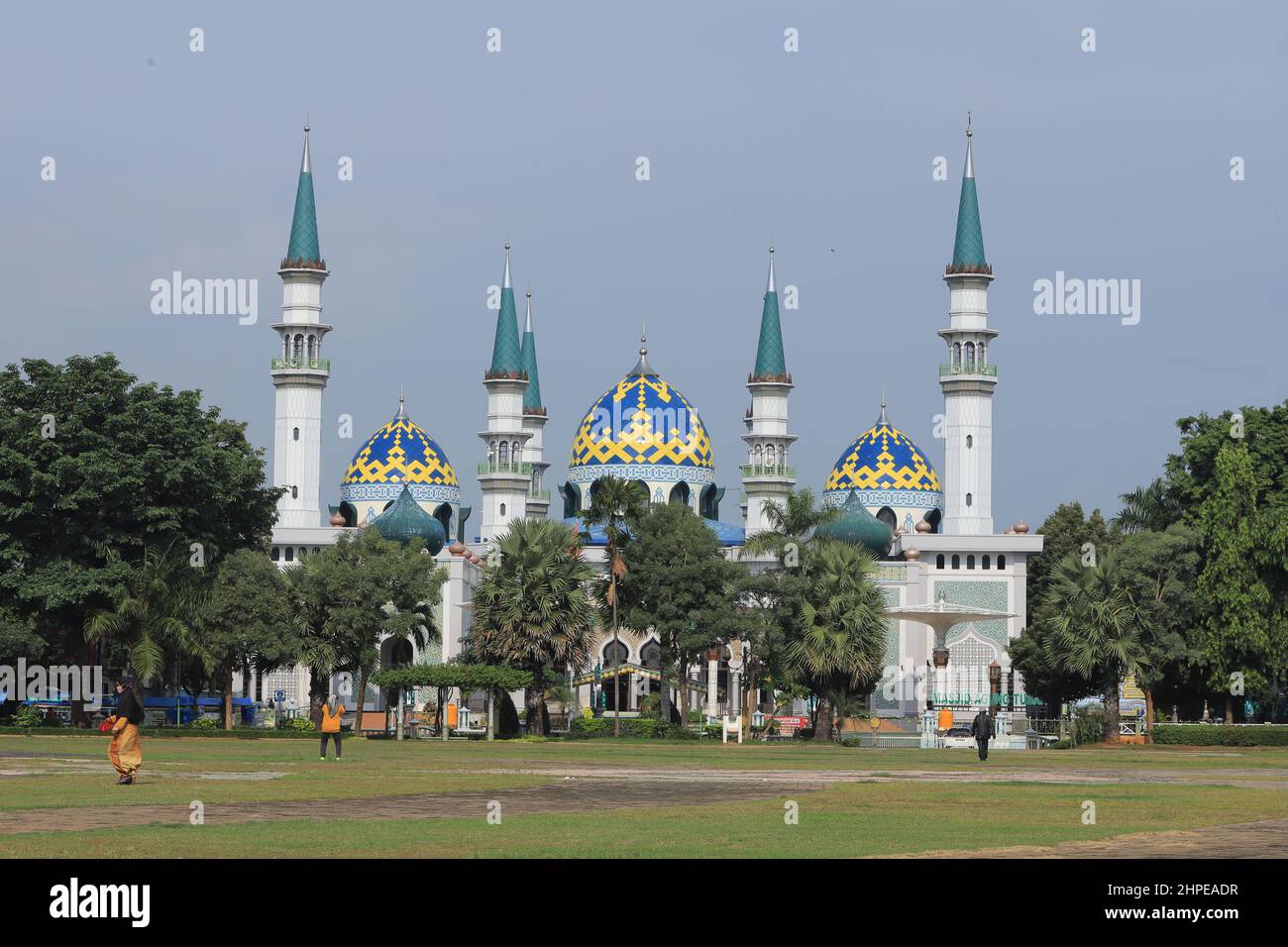 Tuban, Indonésie - 25 janvier 2022 : la Grande Mosquée de Tuban (Masjid Agung) Banque D'Images