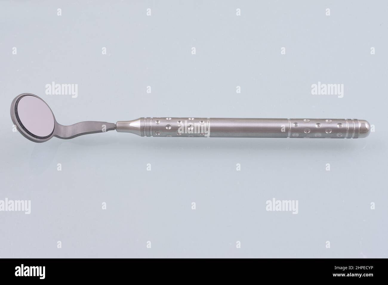 Miroir à col double face Banque D'Images