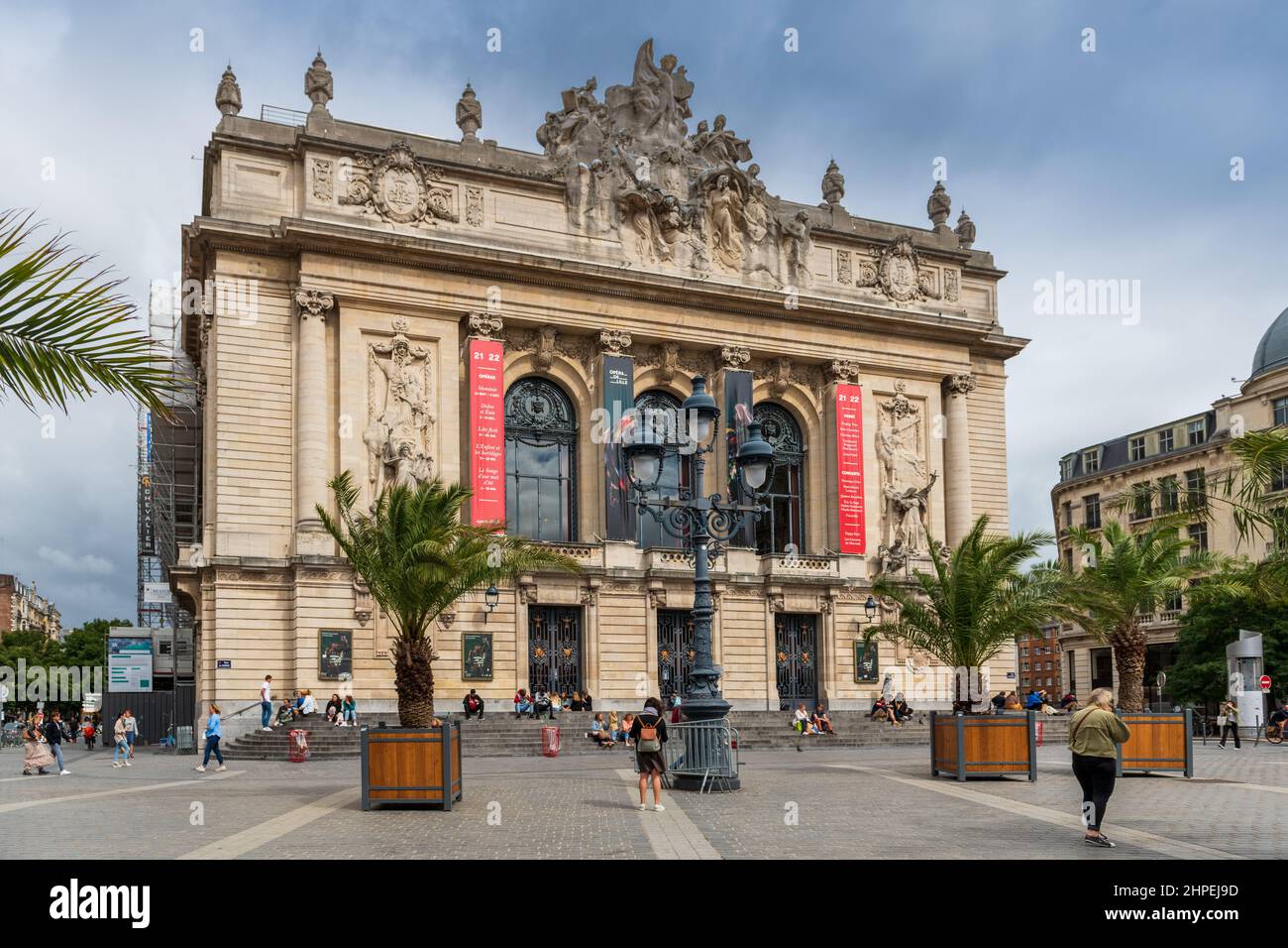 opéra de lille Banque D'Images