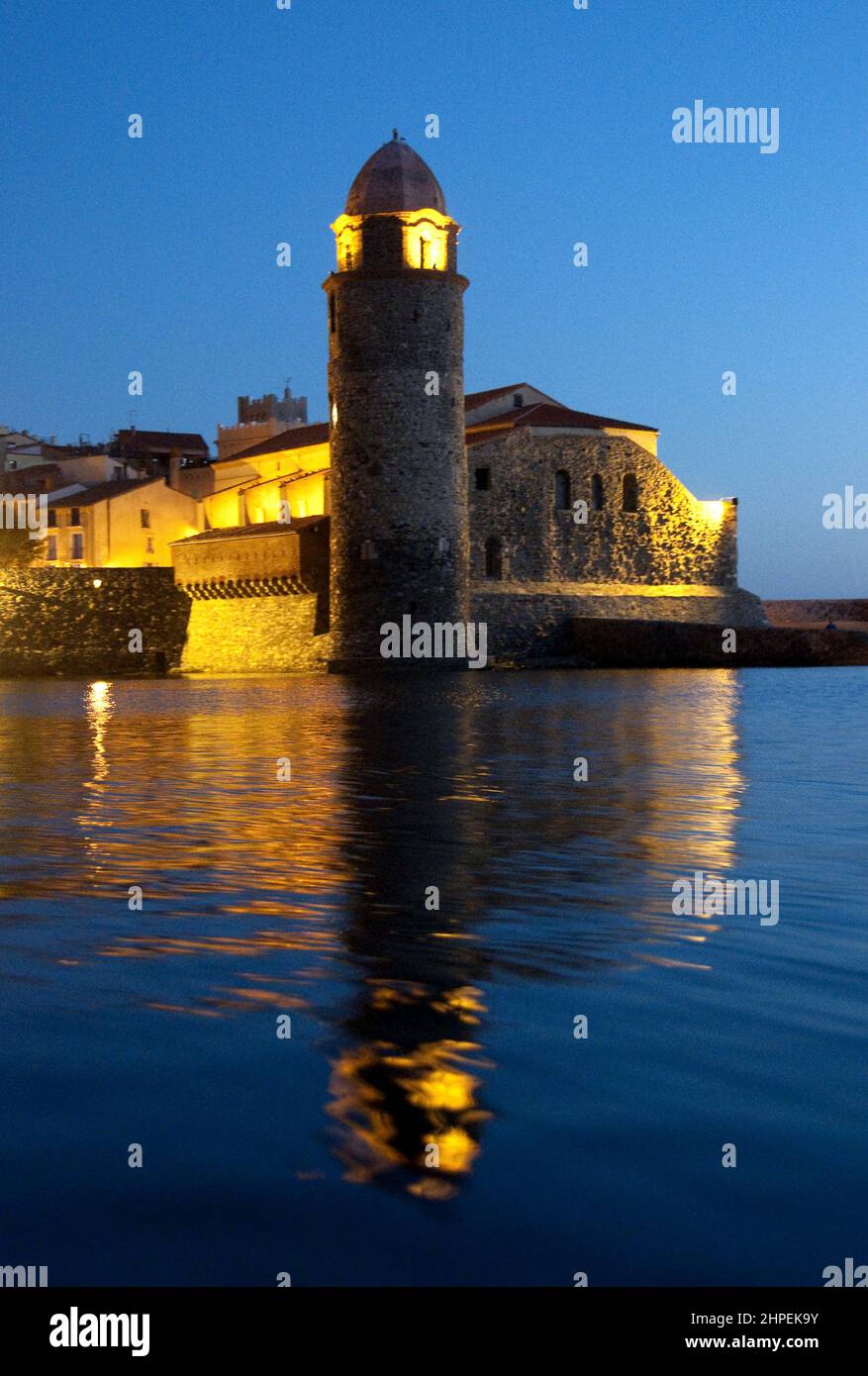 france pyrénées orientales collioure côte vermeille pays catalan Banque D'Images